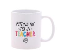 Widdop and Co Put The Tea in Teacher Ceramic Gift Mug
