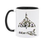 Widdop and Co RAF Printed Stoneware Mug - Vulcan Mug - 325ml - Mug for Hot Drinks, Coffee, Tea - Gift Present Father's Day, Birthday, Gift for Him, Her - Military, Air Force Mug