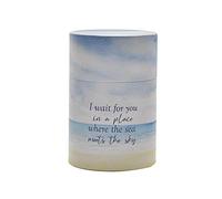 Widdop and Co Scattering Ashes Urn, Scatter Tube, Cremation Urn - I wait for you... Suitable for scattering Outdoor or storage Indoor