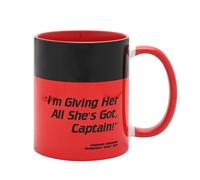 Widdop and Co Star Trek Divisions Mug - Operations Red (320ml / 11oz) | Starfleet Operations Division Ceramic Mug | Star Trek Coffee Mug | Official Star Trek Merchandise & Collectibles