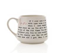 Widdop and Co Stoneware Mug with Sentiment Wording - Nan