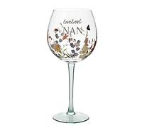 Widdop and Co The Cottage Garden Floral Gin Glass - Loveliest Nan