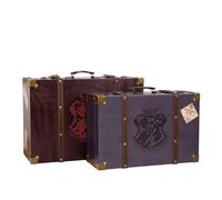 Widdop and Co Vintage Style Harry Potter Alumni Hogwarts School Trunk Suitcases Storage Chests Box - Set of 2