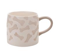 Widdop Best of Breed Stoneware Ceramic Mug Bones Print - Dog Lover Mug - White - Coffee Mug Tea Hot Drinks - Approx 400ml - Gift for Her Him Birthday Present