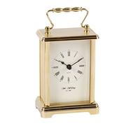 Widdop Brass Effect Carriage Clock