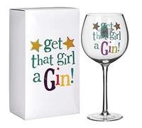 Widdop Brightside Get That Girl a Gin Decorative Coppa Balloon Gin Glass & Box