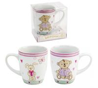 Button Corner Mug - 40th Birthday