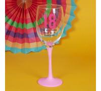Widdop & Co. 18th Birthday Wine Glass OHD143
