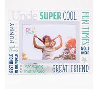 Widdop & Co. 3D Words Uncle Cheerful Glass Photo Frame CF1006UNC