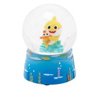 Widdop & Co Baby Shark Glass Snow Globe Multi Coloured
