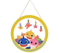 Widdop & Co Baby Shark Hanging Plaque Yellow