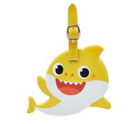Widdop & Co Baby Shark Luggage Travel Durable Tag Yellow