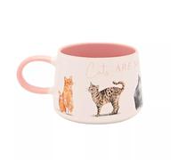 Widdop & Co. Ceramic Mug - 'Cats are My Favourite People' - The Wildlife by Ling Design - Stylish Tea & Coffee Cup