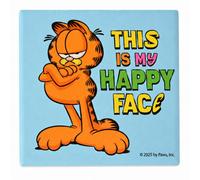 Widdop & Co Fandomania Garfield 'this Is My Happy Face' Ceramic Coaster