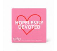 Widdop & Co Fandomania Grease 'hopelessly Devoted' Coaster Pink