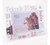 Widdop & Co. Glass 3D Words Photo Frame 6 x 4 - Friends CF10064FRD