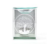 Widdop & Co. Glass Tree Of Life Melt Wax Fragrance Burner HE1800OB
