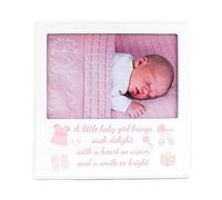 Widdop & Co. Hello Baby MDF Verse Frame 6 x 4 - Baby Girl CG1023