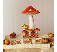 Widdop & Co. Mushroom Ornament - Textured Effect - Free Standing - Nature Themed Keepsake by Country Living