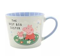 Widdop & Co Peppa Pig “The Best Big Sister” Ceramic Mug, Big Sister Gift