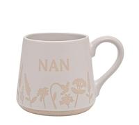 Widdop & Co. Stoneware Sentiment Mug - Nan Wildflower Meadow - Contemporary Heartfelt Mug Gift Idea - The Cottage Garden