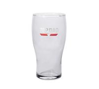 Widdop & Co Top Gun Top Dad Pint Glass Clear