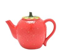 Strawberry Teapot The Cottage Garden Red One Size