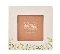 Floral Natural Square Photo Frame