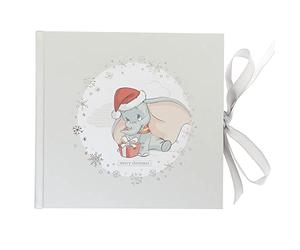 Widdop Disney Baby's First Christmas Photo Album - Holds 50 6"x4" Photos - Dumbo