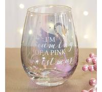 Widdop Dreaming Of A Pink Christmas Tumbler in Clear Widdop Clear