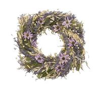 Dried Floral Wreath -Purple Hestia Multi One Size