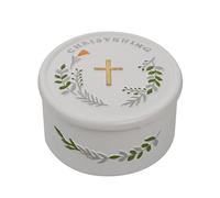 Widdop Faith and Hope Resin Christening Trinket Box - Perfect for Christening Presents- Christening Keepsake Box Gift