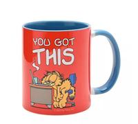 Widdop Funny Fandomania Garfield Mug - Iconic Comic Strip Cat Design - Nostalgic Ceramic Tea & Coffee Mug - Premium Gift for Fans, Birthdays or Any Special Occasion
