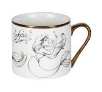 Widdop Gifts Disney Classic Ariel Gift Boxed Mug - White Ceramic, Gift-Ready, 8 X 11.5 X 9 Cm