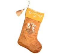 Widdop Harry Potter Hufflepuff Alumni Christmas Stocking For Presents 55cm Xmas Gifts Hanging Kids Gift Yellow