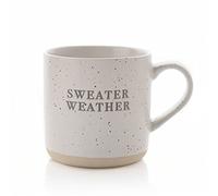 Widdop Hestia Christmas Stoneware Mug - Sweater Weather, White