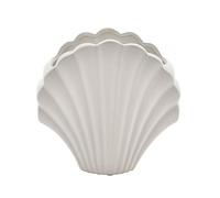 Widdop Hestia Nautical Themed Ceramic Vase - White Shell Design - Lovely Gift Idea