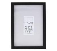 Widdop iFrame 6 x 4-inch Wooden Frame in Black