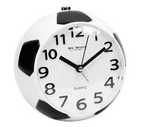Widdop Kids Football Alarm Clock Football Clock Bell Alarm Snooze Quartz