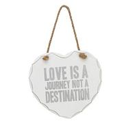 Widdop Love Is a Journey Wall Plaque