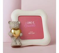 "Widdop Love Is Sweet Baby Bear 4"" x 4"" Resin Photo Frame"