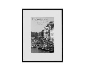 Widdop Matt Black 4 x 6 Metal Photo Frame