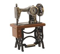 Gifts Miniature Sewing Machine Clock 106 x 42mm