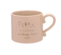 Widdop Moments If Friends were Flowers I'd Pick You Mug - Ceramic Stoneware Mug - FAW Colour - Coffee Mug Tea Hot Drinks - Approx 350ml - Gift for Loved One Birthday Present