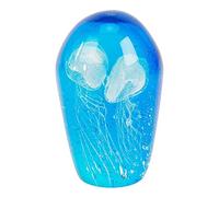 Widdop Objets d'art Glass Figurine - Two Jellyfish