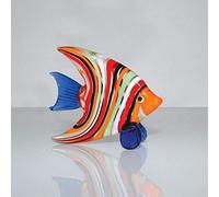 Widdop Objets dArt Miniature Glass Ornament Boxed - Angel Fish