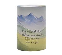 Widdop Scattering Ashes Urn, Scatter Tube, Cremation Urn - Miss me But., Multicolour, One Size, (TY285)