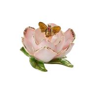 Widdop Stratton Trinket Box by Treasured Trinkets - Roselily Design - Jewellery Storage Organiser Ornament - Gift for Mum Her Mother's Day Birthday Loved One Present