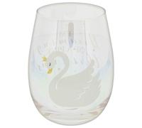Widdop Swan & Dreaming of a Pink Christmas Tumbler Stemless Wine Glass