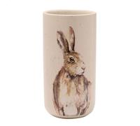 Widdop Tall Ceramic Vase - Wild Hare with Speckled Effect by Meg Hawkins - Lovely Gift Idea